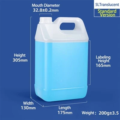 5L Düz-tabanlı Fıçı